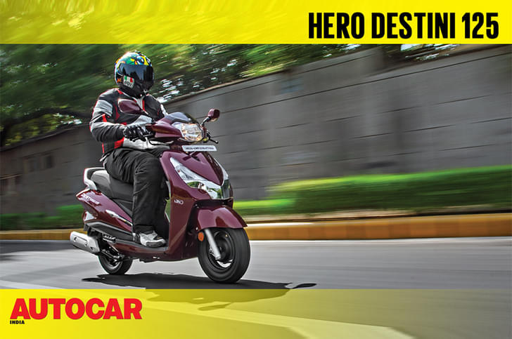 2018 Hero Destini 125 first ride video review